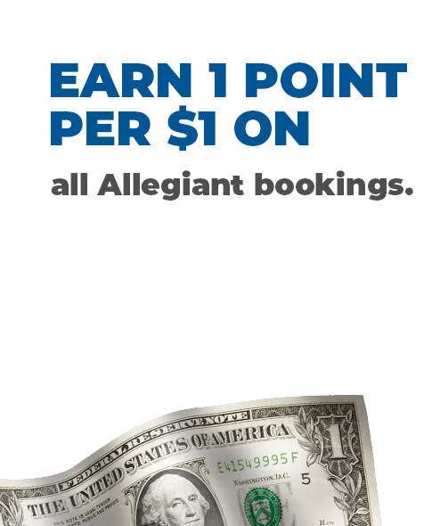 Earn 1 Point per $1